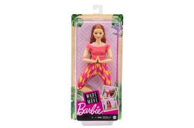 Papusa barbie made to move roscata