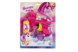 Pistol pentru baloane de sapun unicorn