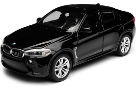 Masinuta metalica bmw x6m negru scara 1 la 24