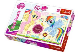 Puzzle trefl 60 ponei in parcul de distractii