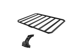 Sistem Grilaj Thule Caprock XXL tip platforma pentru TOYOTA Land Cruiser 70 5 usi SUV, model 2024 - prezent, Sistem cu prindere pe jgheaburi de ploaie
