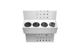 SCH004 - Suport 4 tuburi spray cu pozitionare oblica 165 x 115 x 358 mm