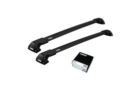 Bare transversale Thule Evo Flush Rail WingBar Edge Black pentru LEXUS RX (AL30) 5 usi SUV, model 2023 - prezent, Sistem cu prindere pe bare longitudinale integrate