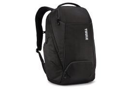 Rucsac urban cu compartiment laptop, Thule, Accent, 26L, Negru, Black edition