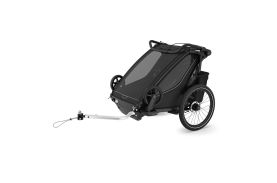Carucior multisport double Thule Chariot Sport 2, Black
