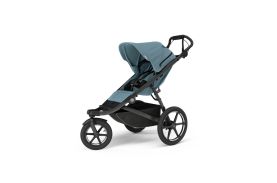 Carucior Thule Urban Glide 3 all-terrain cu catarama hamului magnetica, Mid Blue