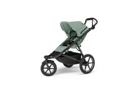 Carucior Thule Urban Glide 3 all-terrain cu catarama hamului magnetica, Mist green