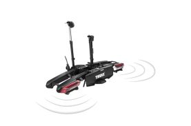 Suport pentru 2 biciclete cu senzori de parcare, Thule Epos ParkSecure 9802100 cu prindere pe carligul de remorcare (13 pini)