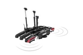 Suport pentru 3 biciclete cu senzori de parcare, Thule Epos ParkSecure 9803100 cu prindere pe carligul de remorcare (13 pini)