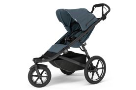 Carucior Thule Urban Glide 3 all-terrain cu prinderea hamului magnetica, Dark Slate