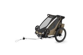 Carucior multisport Thule Chariot Cross 2, Faded Khaki