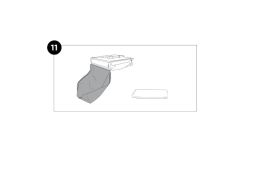 Protectie impermeabila pentru cort Thule Travel Cover, Gri