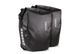 Set de 2 Genti pentru bicicleta, Thule, Shield Pannier, 25L, Black