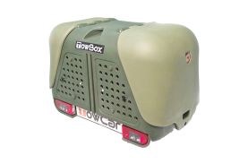 Cutie portbagaj pe carligul de remorcare Towbox V2 DOG Verde