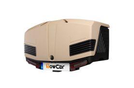 Cutie portbagaj pe carligul de remorcare Towbox V3 Camel