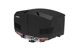 Cutie portbagaj pe carligul de remorcare Towbox V3 Urban Negru