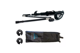 Bete trekking pliabile Veriga din aluminiu, Argintiu