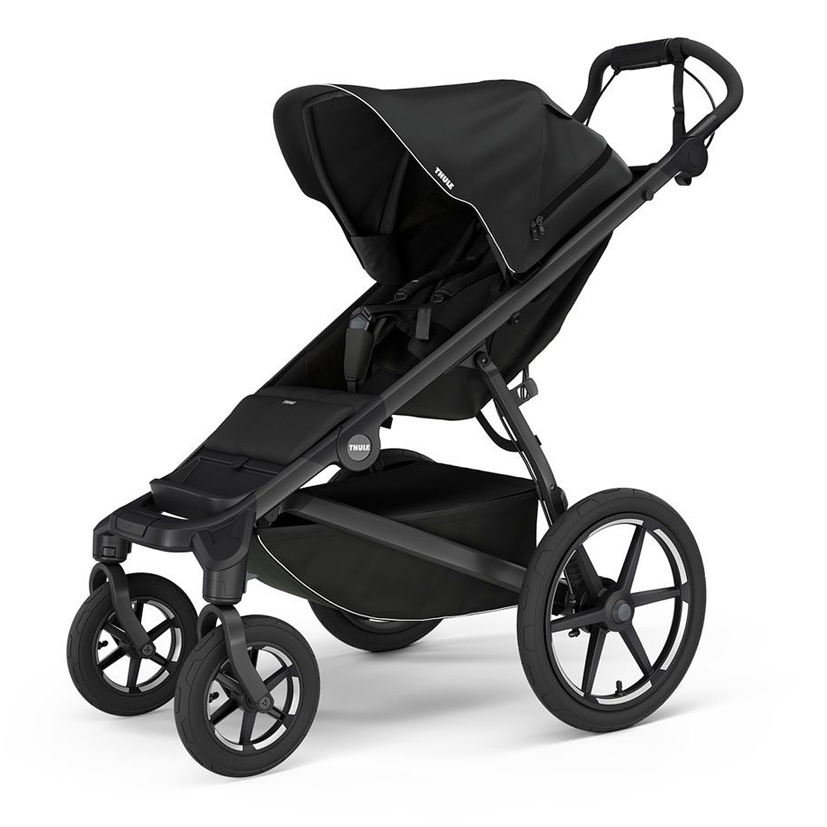 Carucior Thule Urban Glide 4 all-terrain, Black