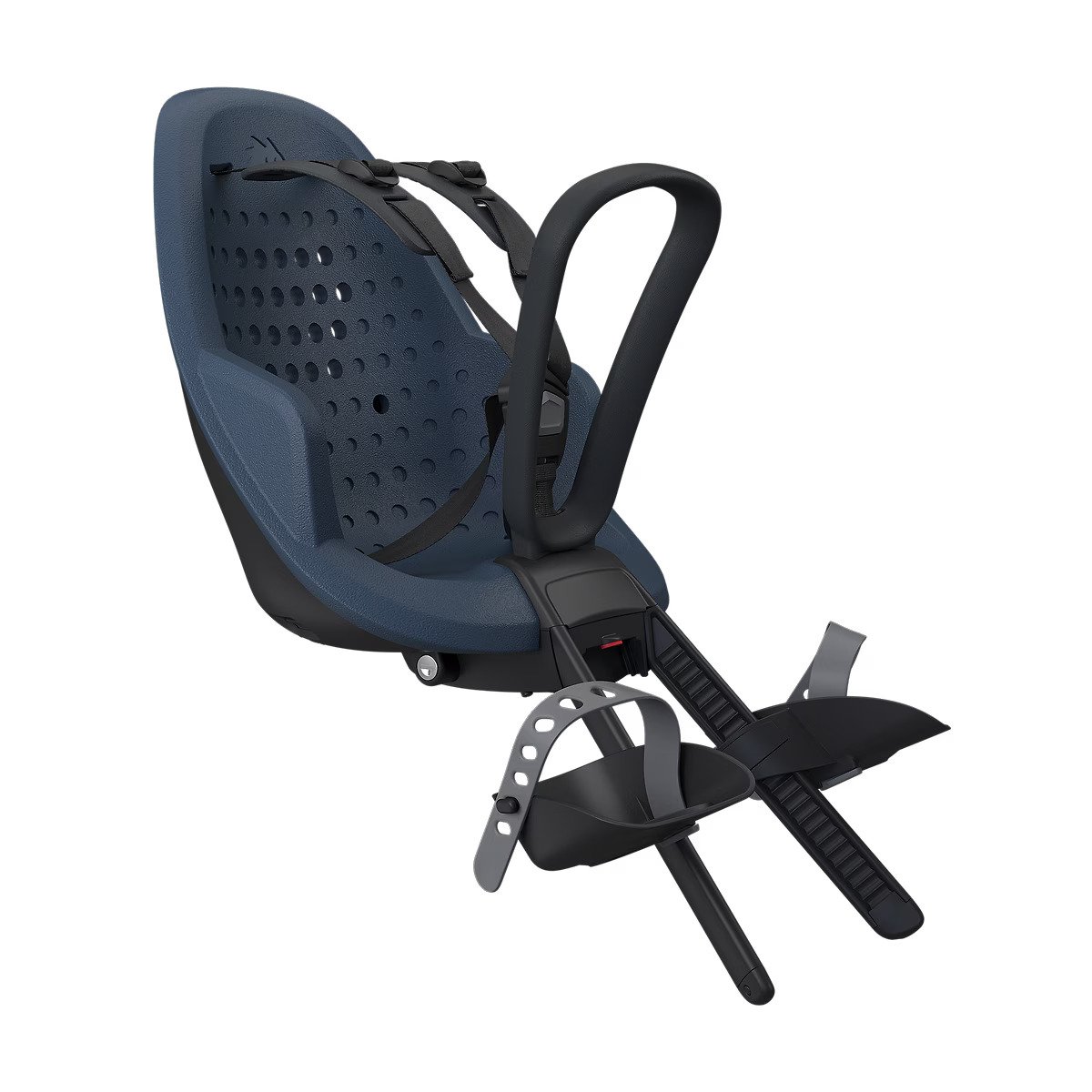 Scaun pentru copii, cu montare pe bicicleta in fata - thule yepp 2 mini front mounted, majolica blue