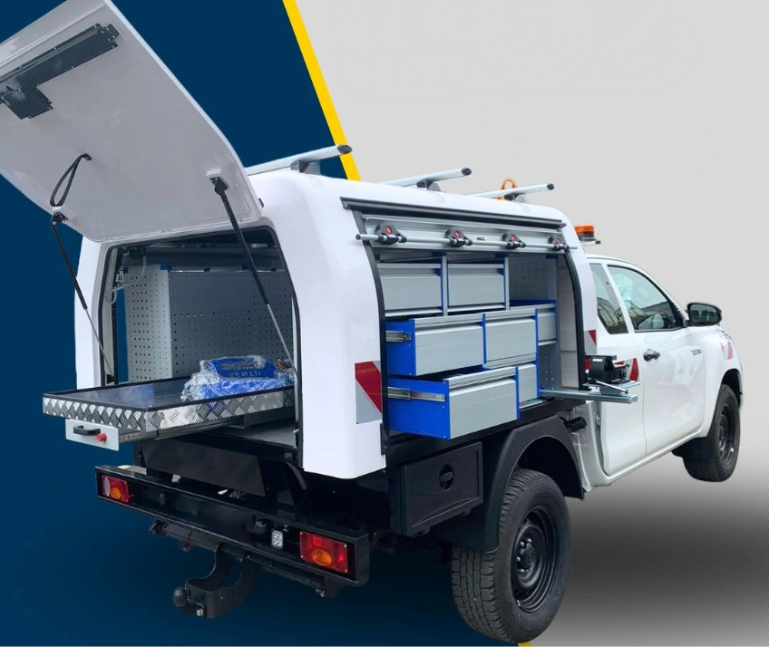 G-POD Gentili: a treia variantă între hardtop și carosarie utilitară pentru pick-up